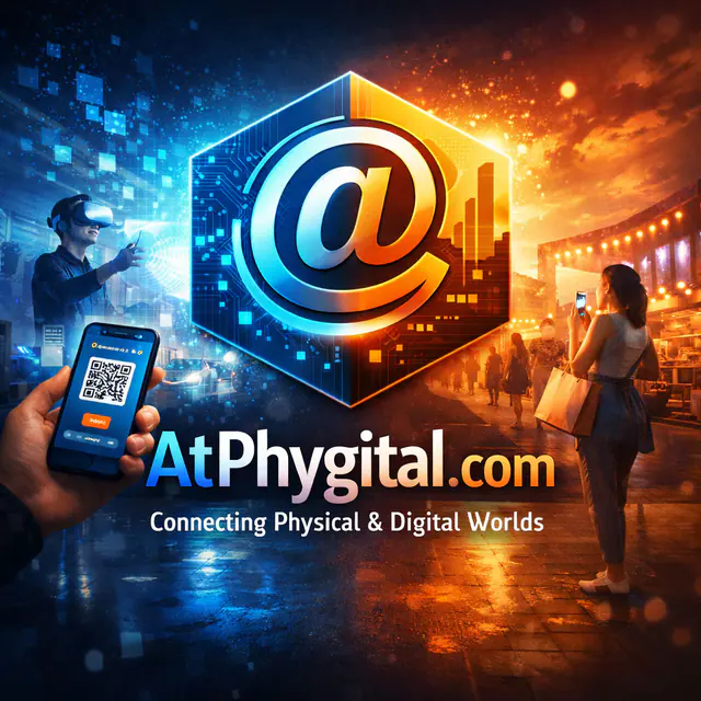 AtPhygital.com — اسم نطاق مميّز للبيع