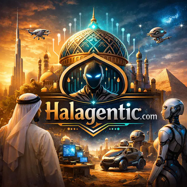 Halagentic.com — اسم نطاق مميّز للبيع