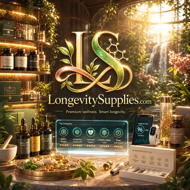 LongevitySupplies.com — اسم نطاق مميّز للبيع