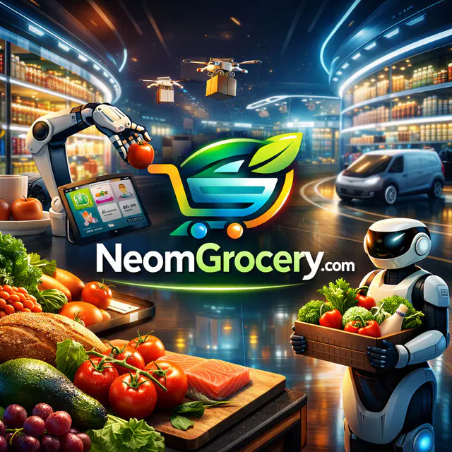 NeomGrocery.com — اسم نطاق مميّز للبيع