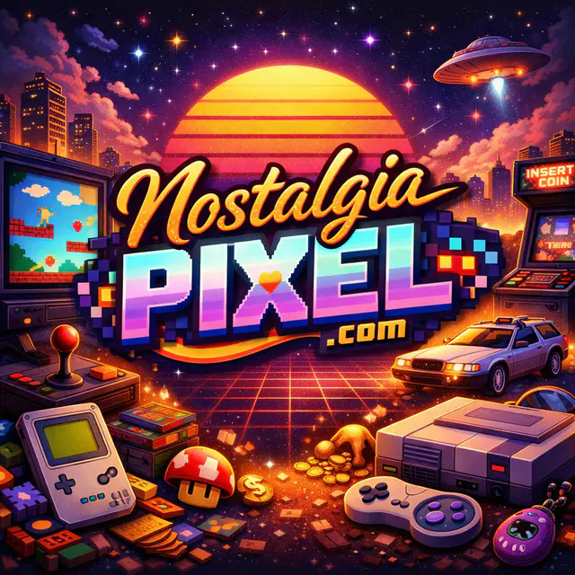 NostalgiaPixel.com — اسم نطاق مميّز للبيع
