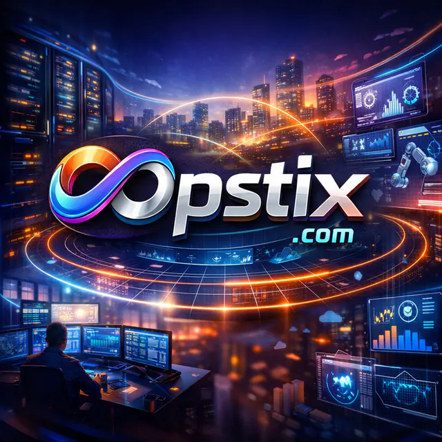Opstix.com — اسم نطاق مميّز للبيع