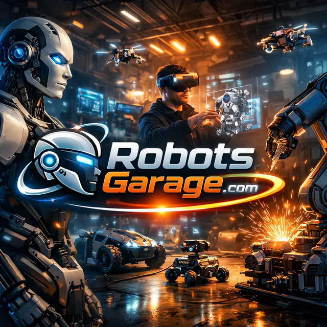 RobotsGarage.com — اسم نطاق مميّز للبيع