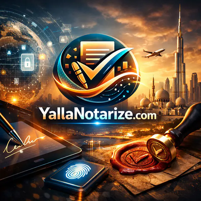 YallaNotarize.com — اسم نطاق مميّز للبيع