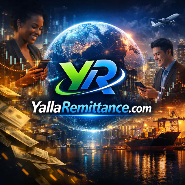 YallaRemittance.com — اسم نطاق مميّز للبيع