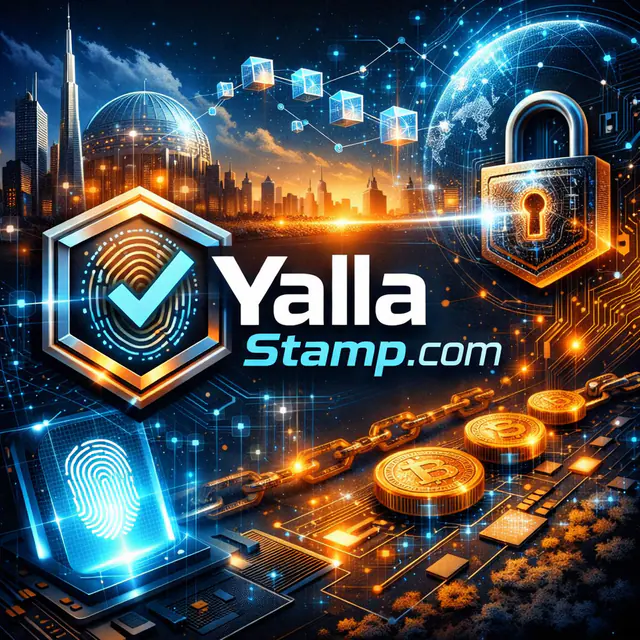 YallaStamp.com — اسم نطاق مميّز للبيع